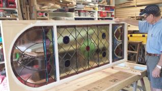 tweed, contractor, stained glass, stone