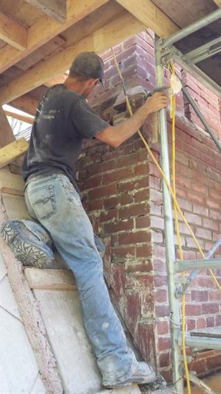 chimney, contractor, port hope, brick