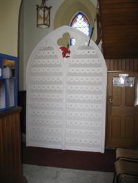 campbellford, contractor, stone, buttress, louvers, wood work