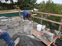 Veterans, Contractor, Cambpellford, Stone, Chimney
