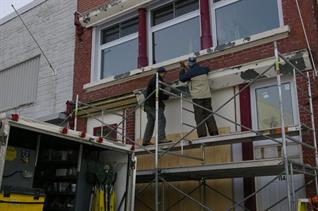 Facade Restoration, Cambpellford, Contractor