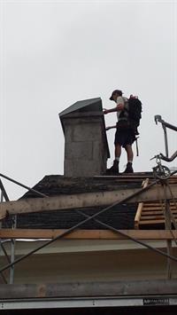 Veterans, Contractor, Cambpellford, Chimney, Metal