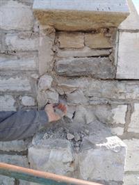 campbellford, contractor, stone, buttress, louvers, wood work