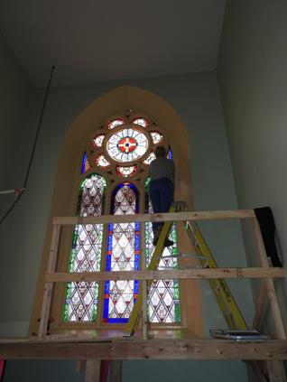 port hope, contractor, stained glass, chimney, brick