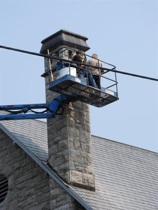 tweed, contractor, stained glass, stone