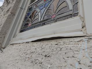 tweed, contractor, stained glass, stone
